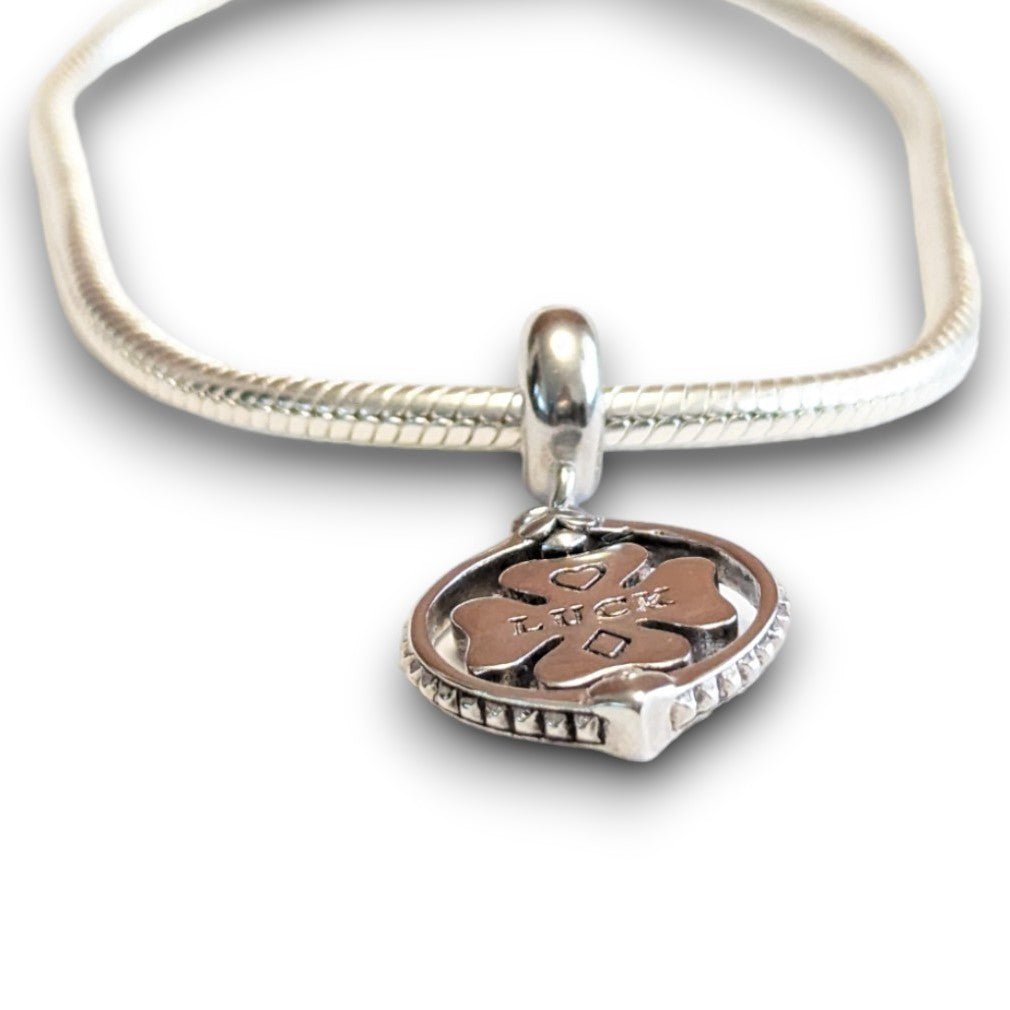 Lucky Clover Dangle Charm - Popular trends empire