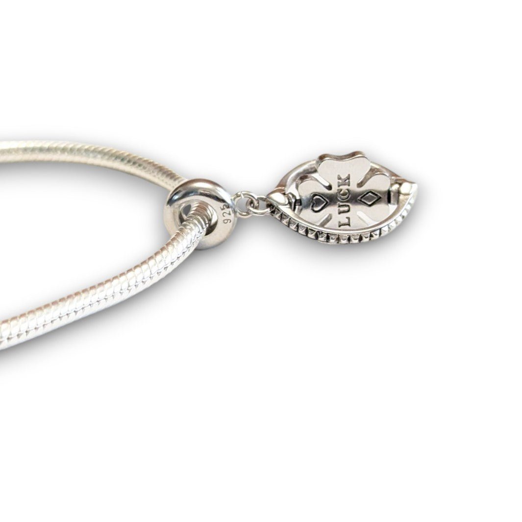 Lucky Clover Dangle Charm - Popular trends empire