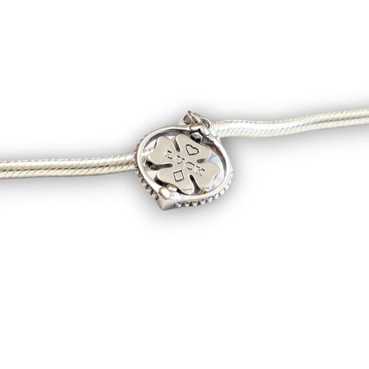 Lucky Clover Dangle Charm - Popular trends empire