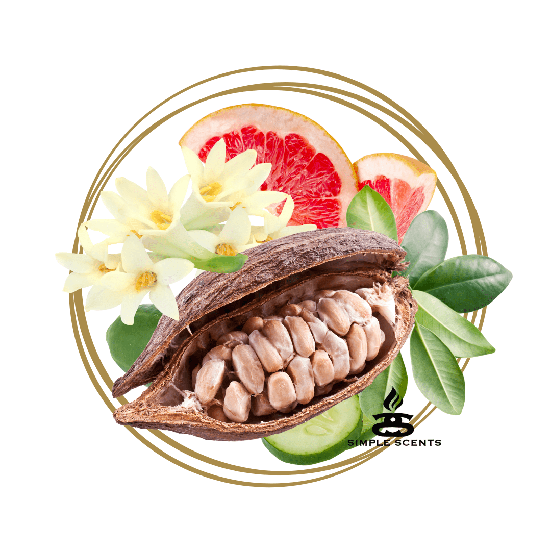 Luna - Simple Scents Luxe Rosé Noir Wooden Wick Soy Candle - Popular trends empire