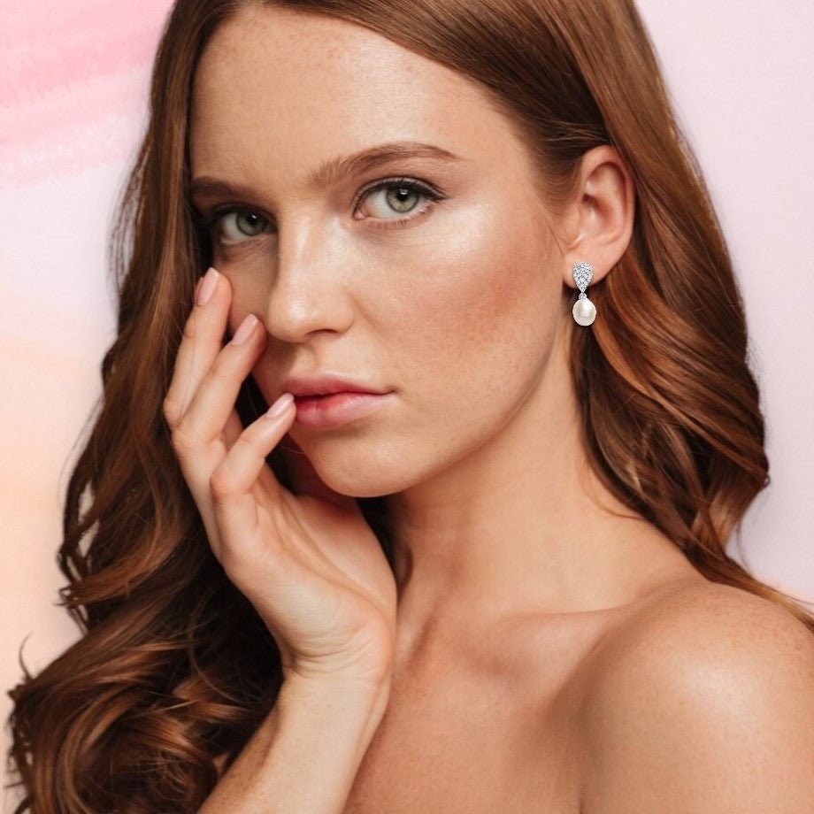 Luxury Pearl Drop Earrings - Popular trends empire