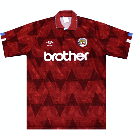 Manchester City 1991 - 1992 Away Shirt (Excellent) L - Popular trends empire