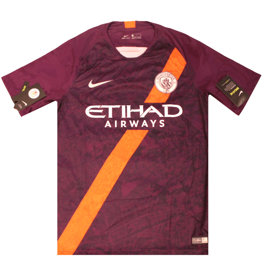 Manchester City 2018 - 2019 3rd Shirt (BNWT) S - Popular trends empire