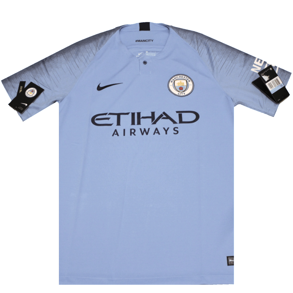 Manchester City 2018 - 2019 Home Shirt (BNWT) M - Popular trends empire