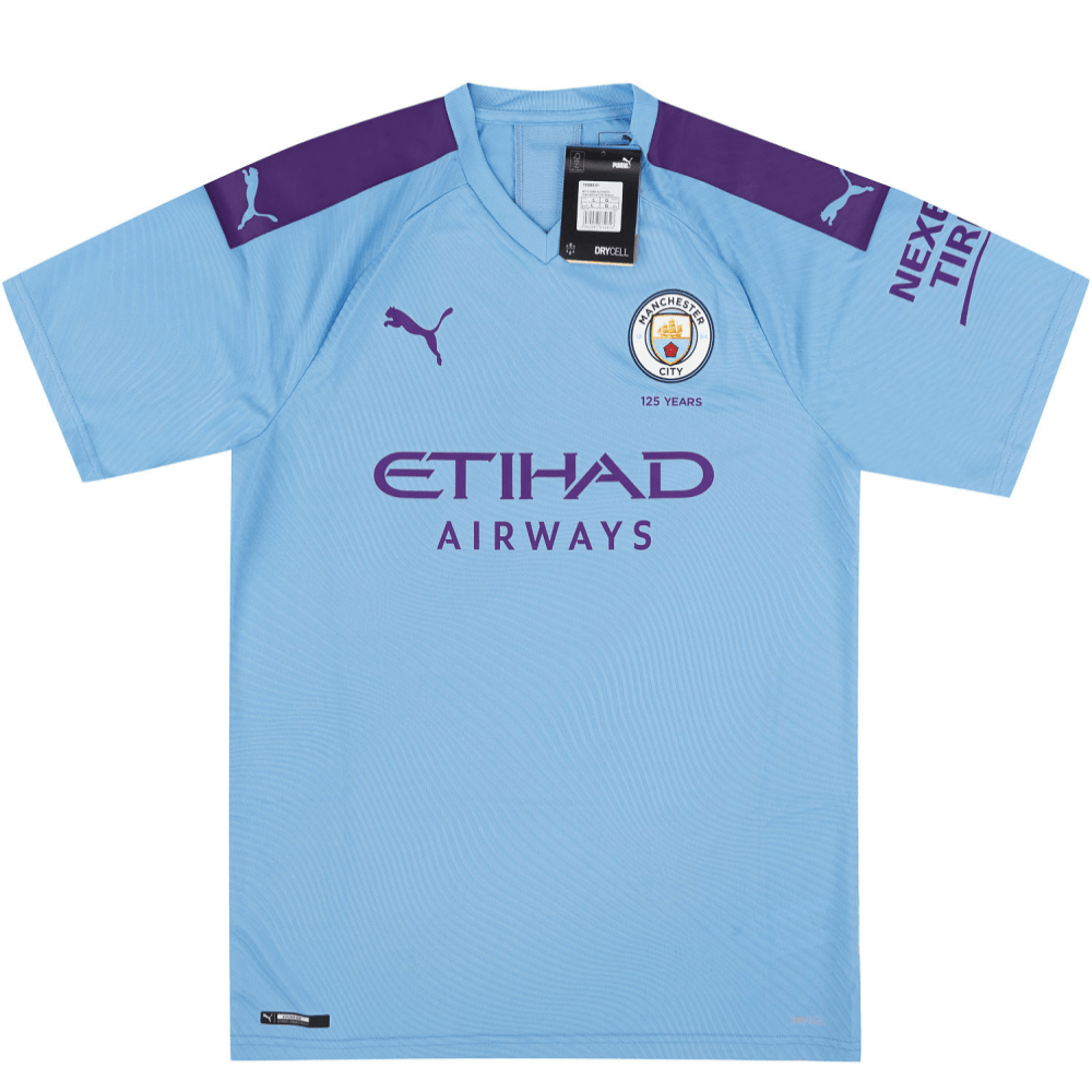 Manchester City 2019 - 2020 Home Player Spec Shirt (BNWT) M - Popular trends empire