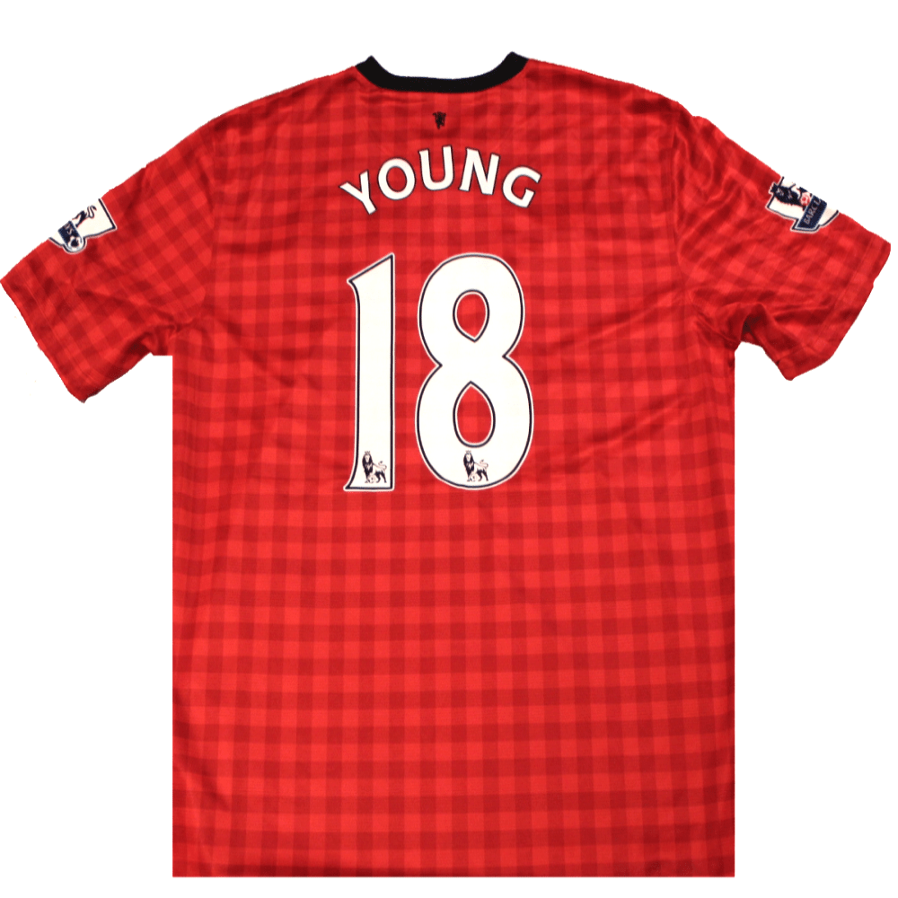 Manchester United 2012 - 2013 Home Shirt YOUNG (Excellent) XL - Popular trends empire