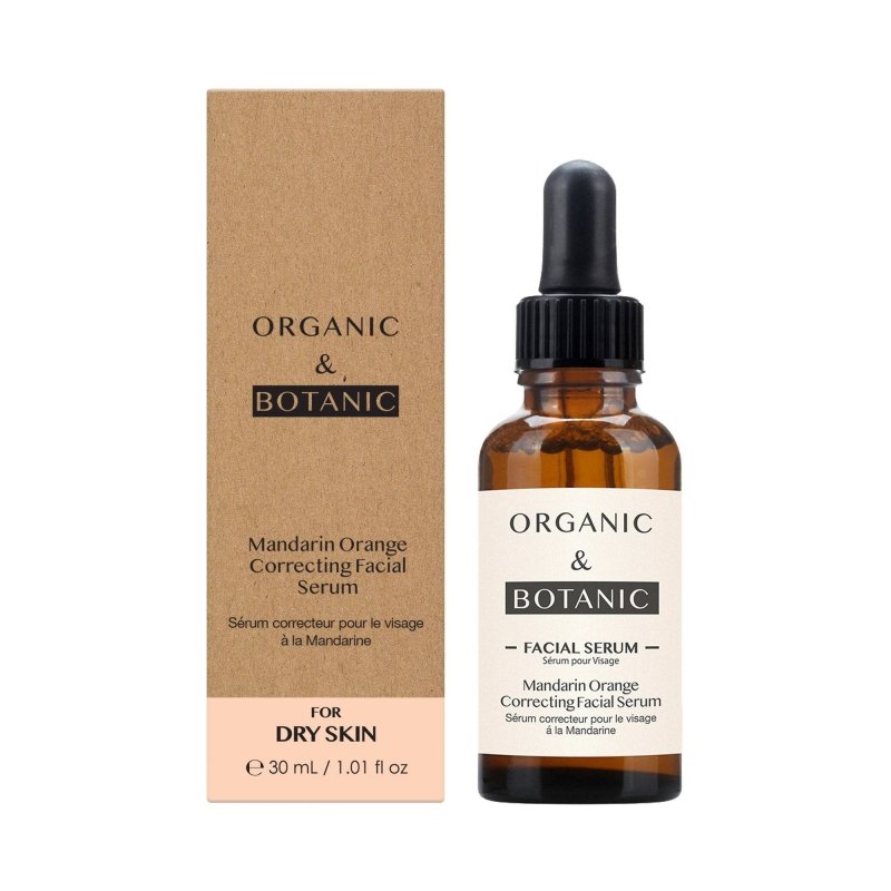 Mandarin Orange Correcting Facial Serum - 30ml - Brightening & Hydrating with Vitamin C, Aloe Vera, & Sea Buckthorn for Radiant, Even - Toned Skin - Popular trends empire