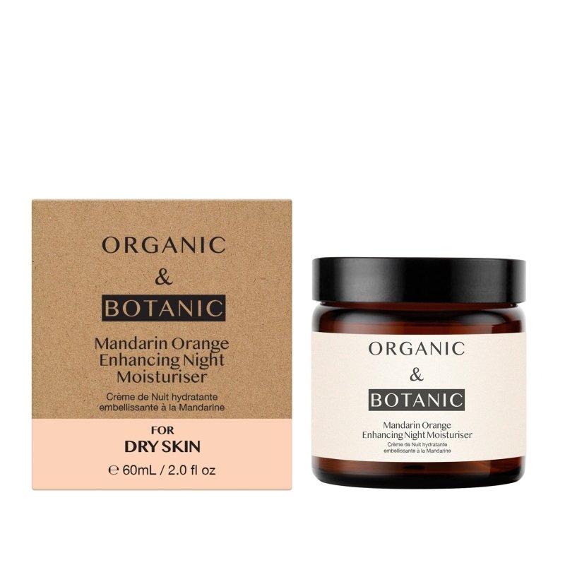 Mandarin Orange Night Moisturizer with Bakuchiol & Vitamin C - 60ml - Revitalizing & Hydrating for Firmer, Brighter, & Younger - Looking Skin - Popular trends empire