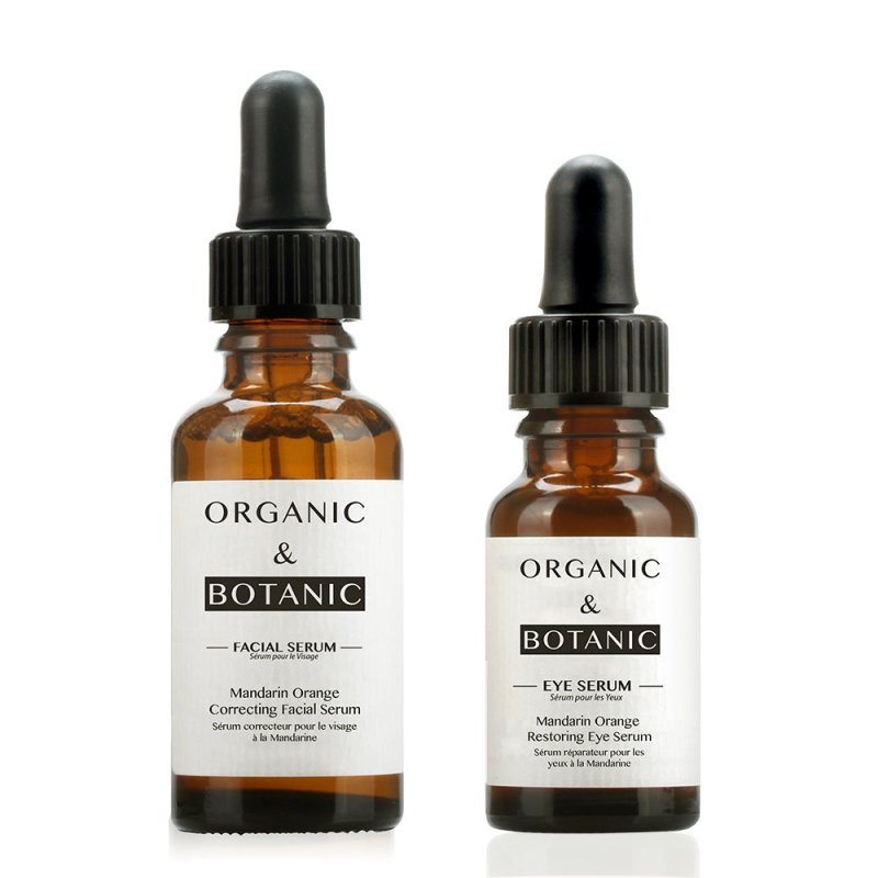 Mandarin Orange Restorative Eye Serum + Mandarin Orange Correcting Facial Serum - Popular trends empire