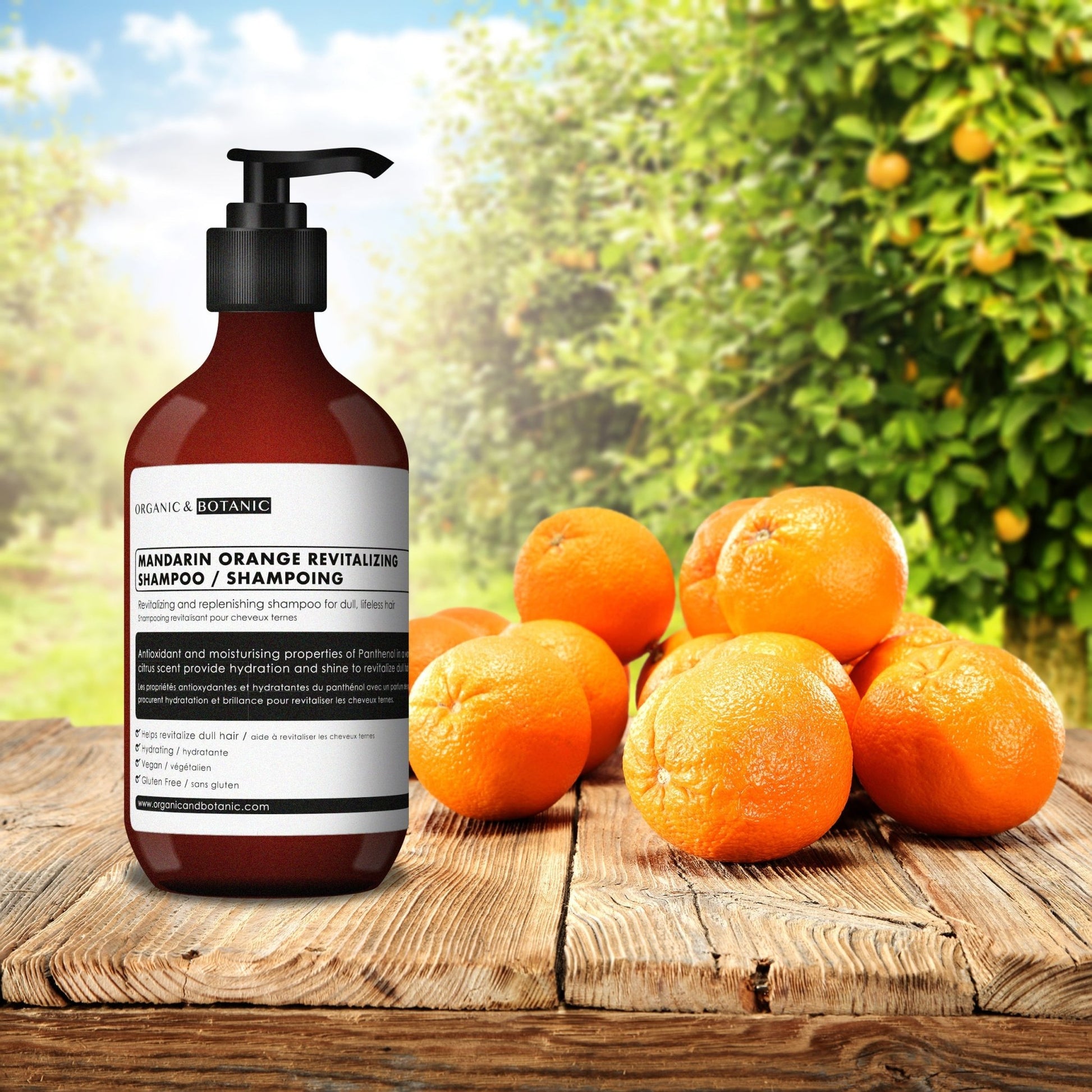 Mandarin Orange Revitalising Shampoo 500ml - Popular trends empire