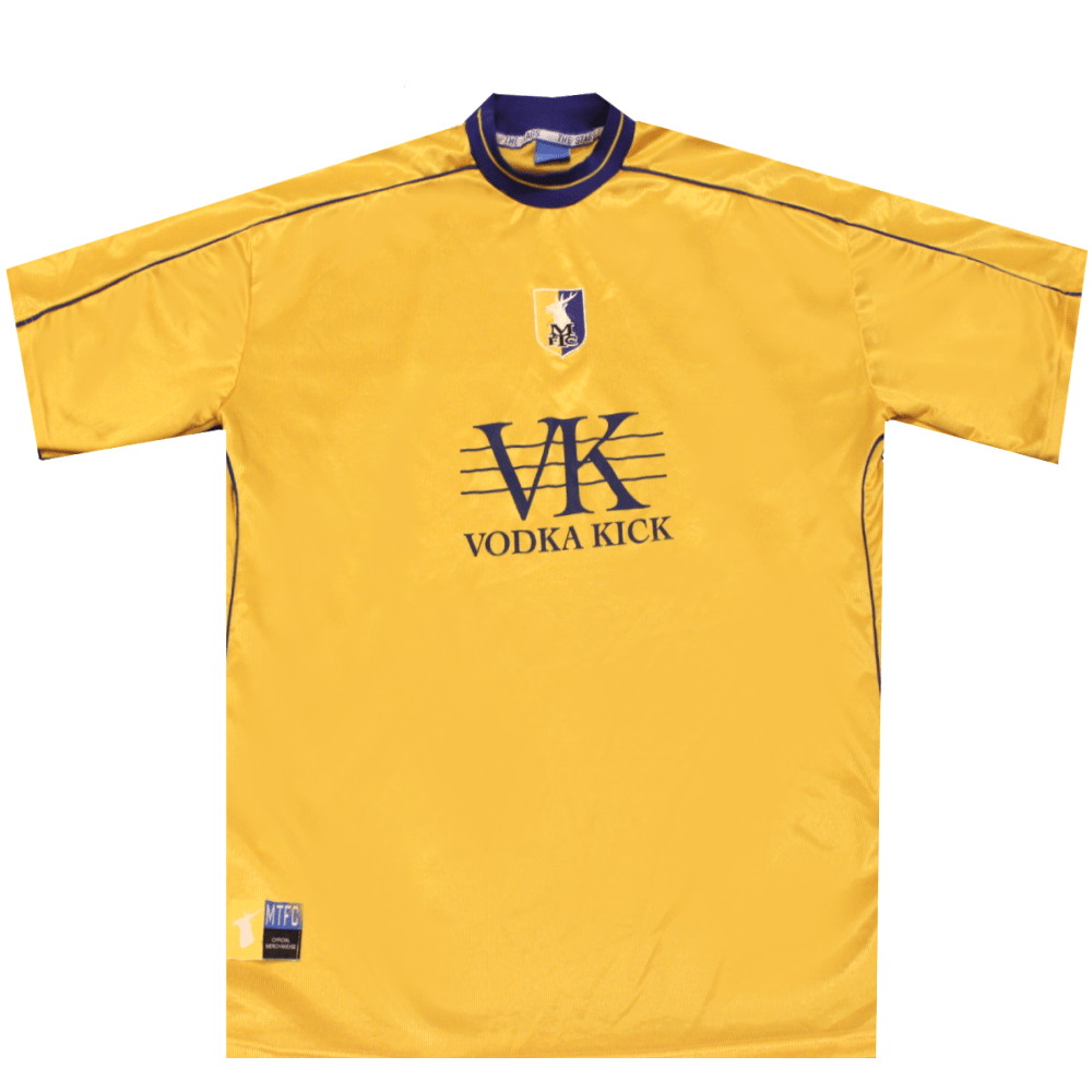 Mansfield Town 2001 - 2002 Home Shirt (Excellent) XXL - Popular trends empire