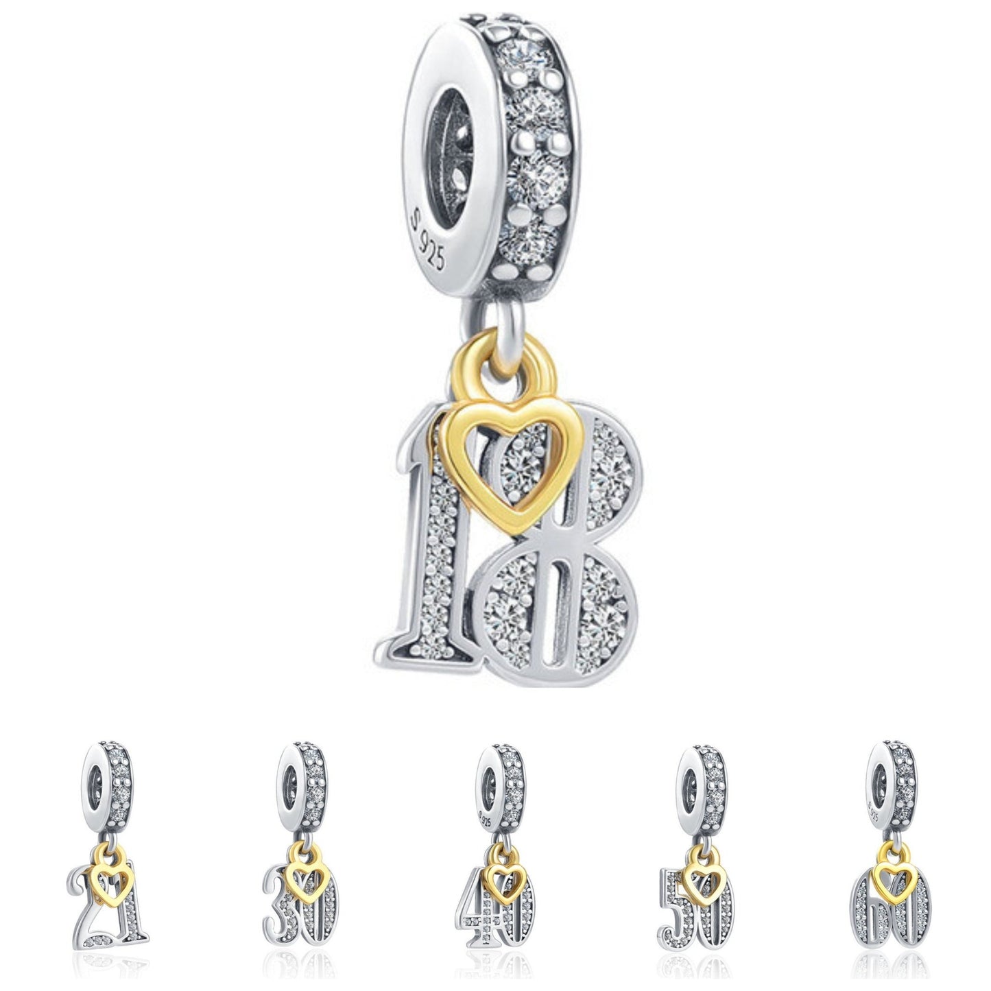 Milestone Celebration Dangle Charms - Popular trends empire