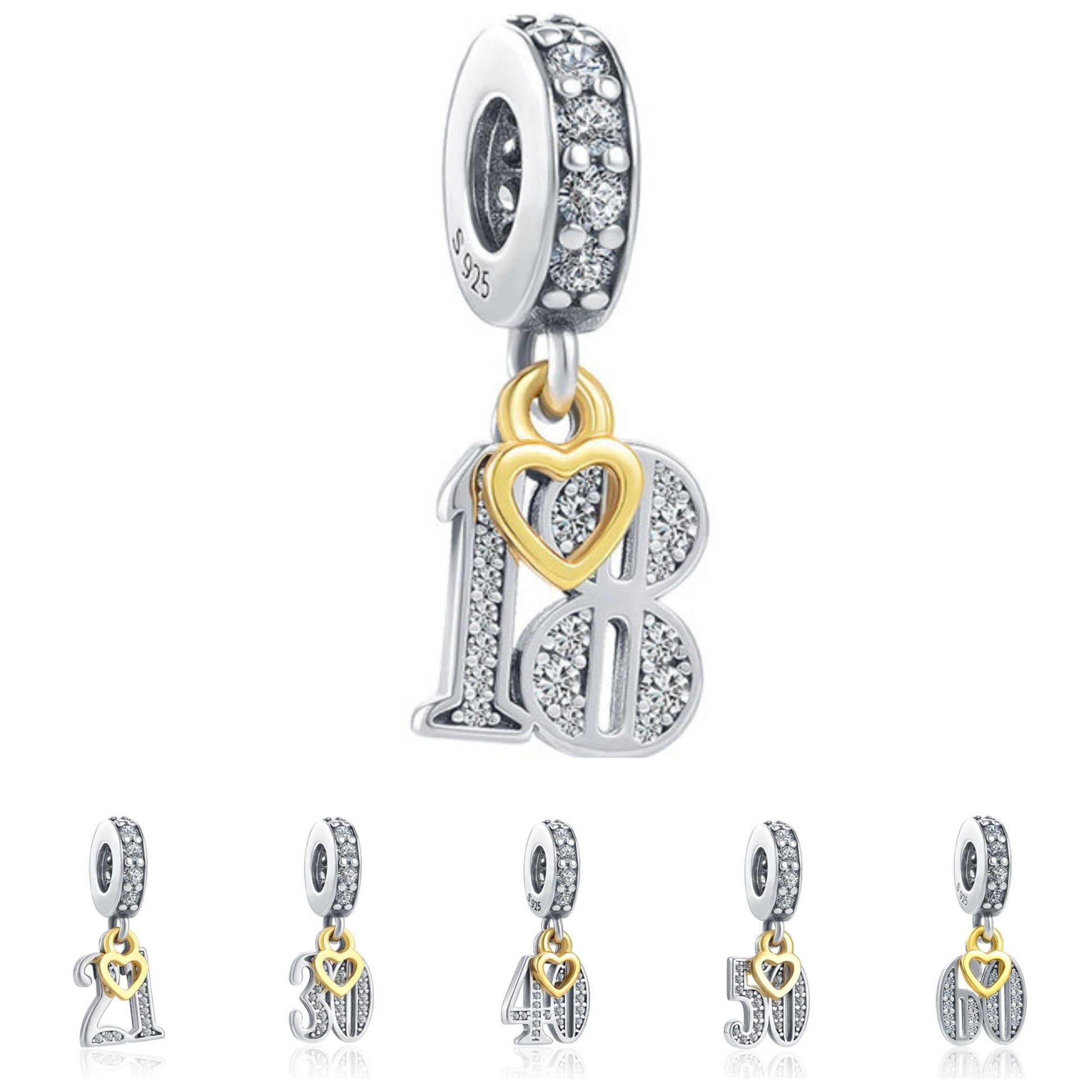 Milestone Celebration Dangle Charms - Popular trends empire