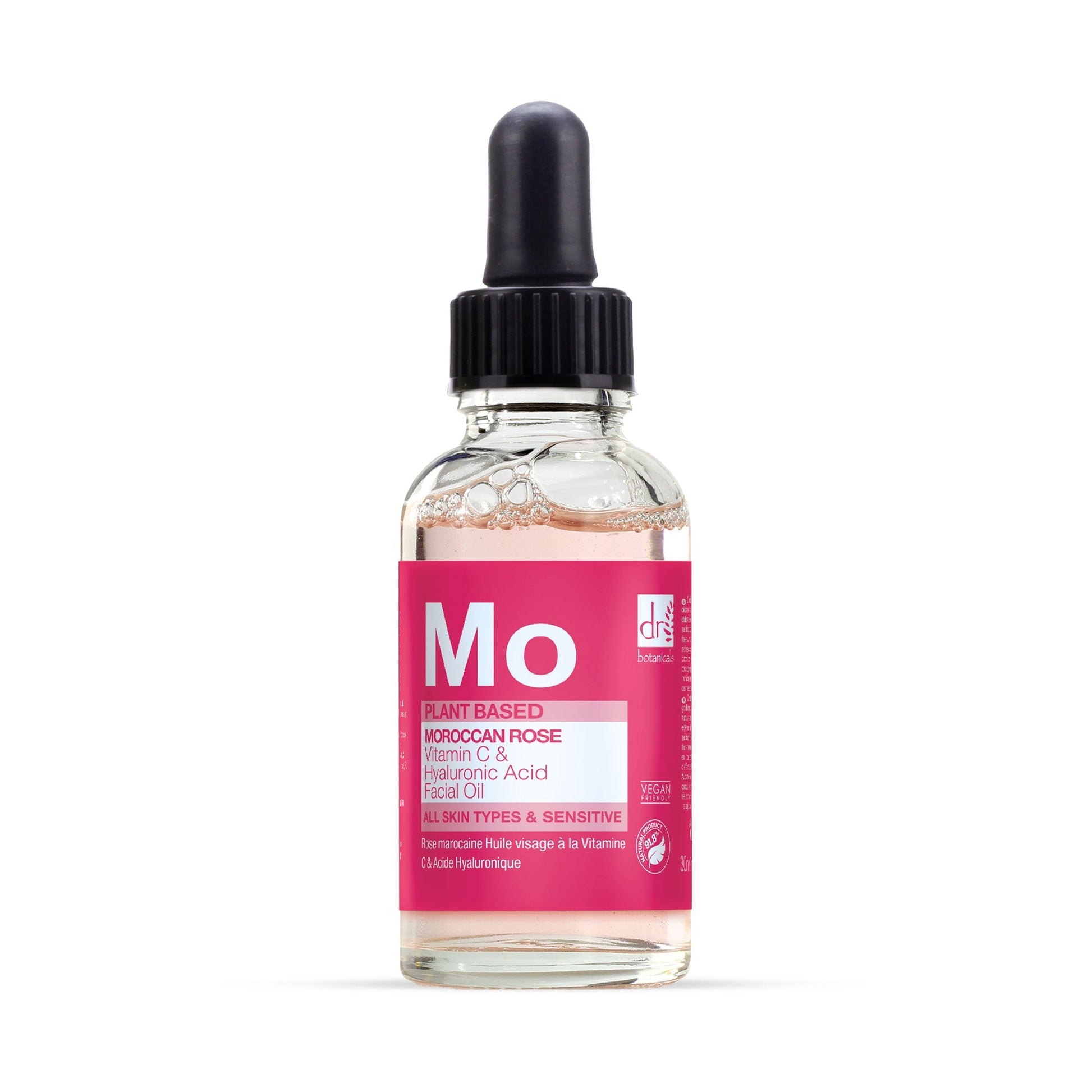 Moroccan Rose Facial Oil with Hyaluronic Acid & Vitamin C - Popular trends empire