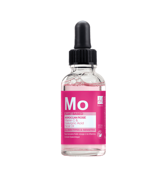 Moroccan Rose Facial Oil with Hyaluronic Acid & Vitamin C - Popular trends empire
