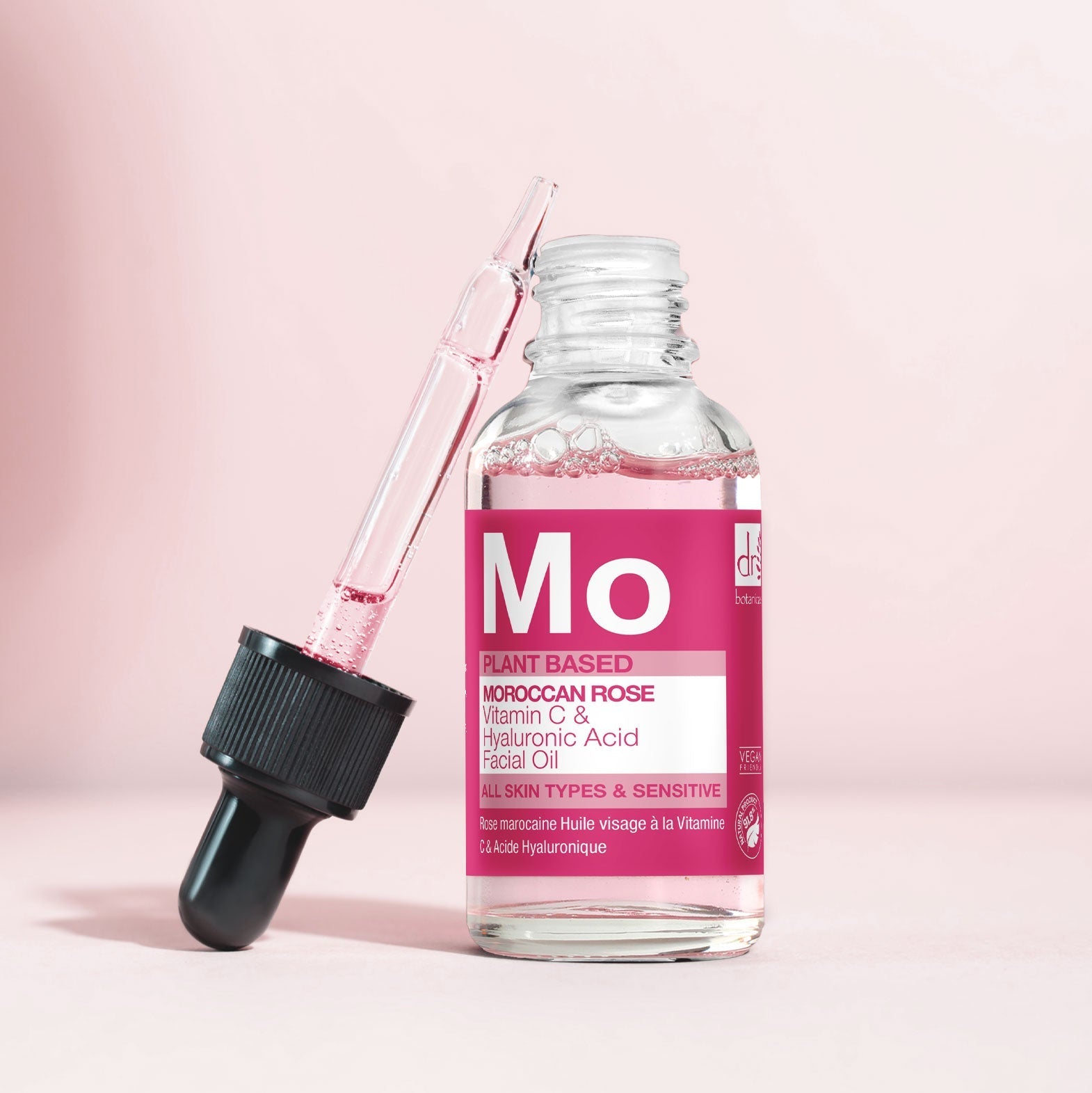 Moroccan Rose Facial Oil with Hyaluronic Acid & Vitamin C - Popular trends empire