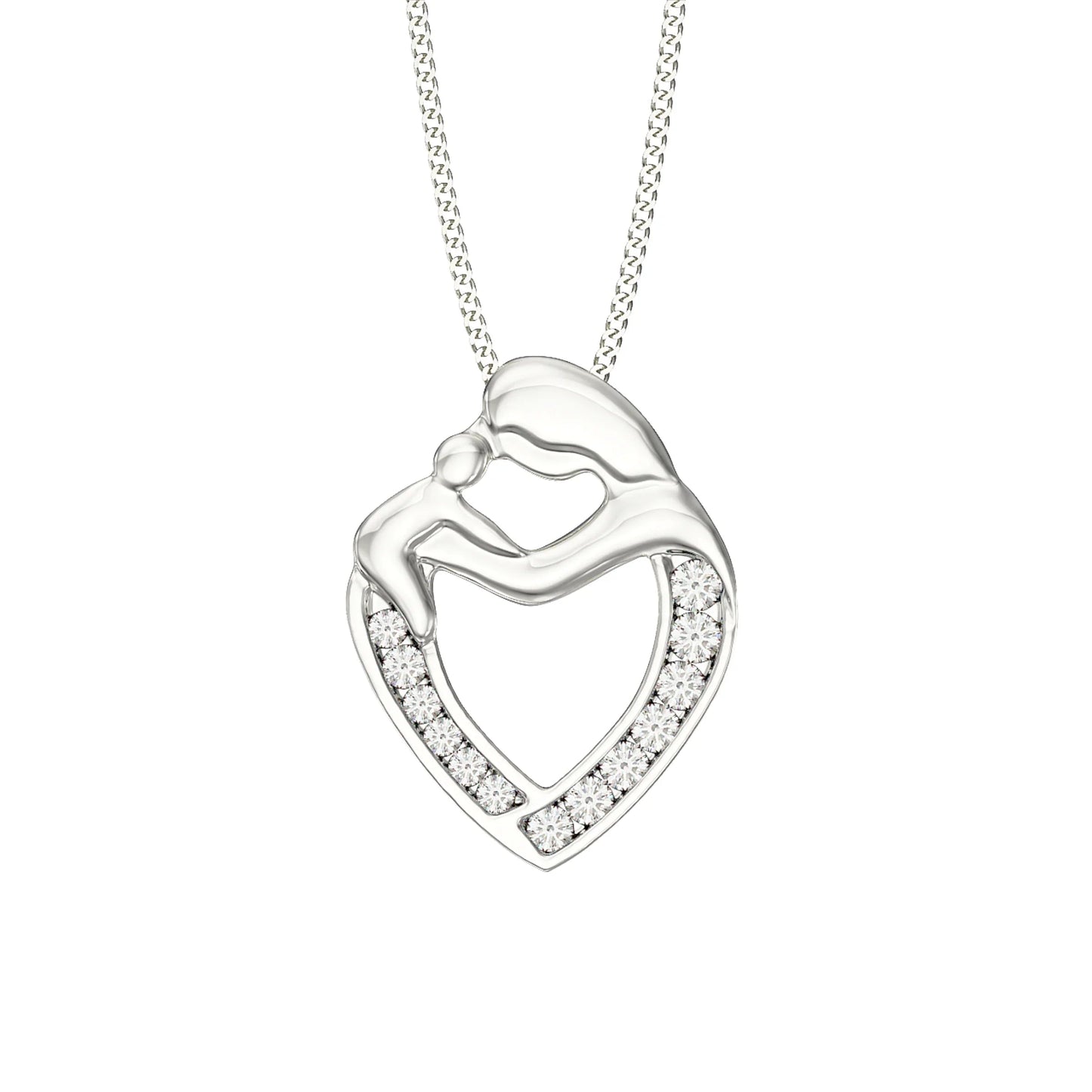 Mother & Child Heart Pendant - Popular trends empire