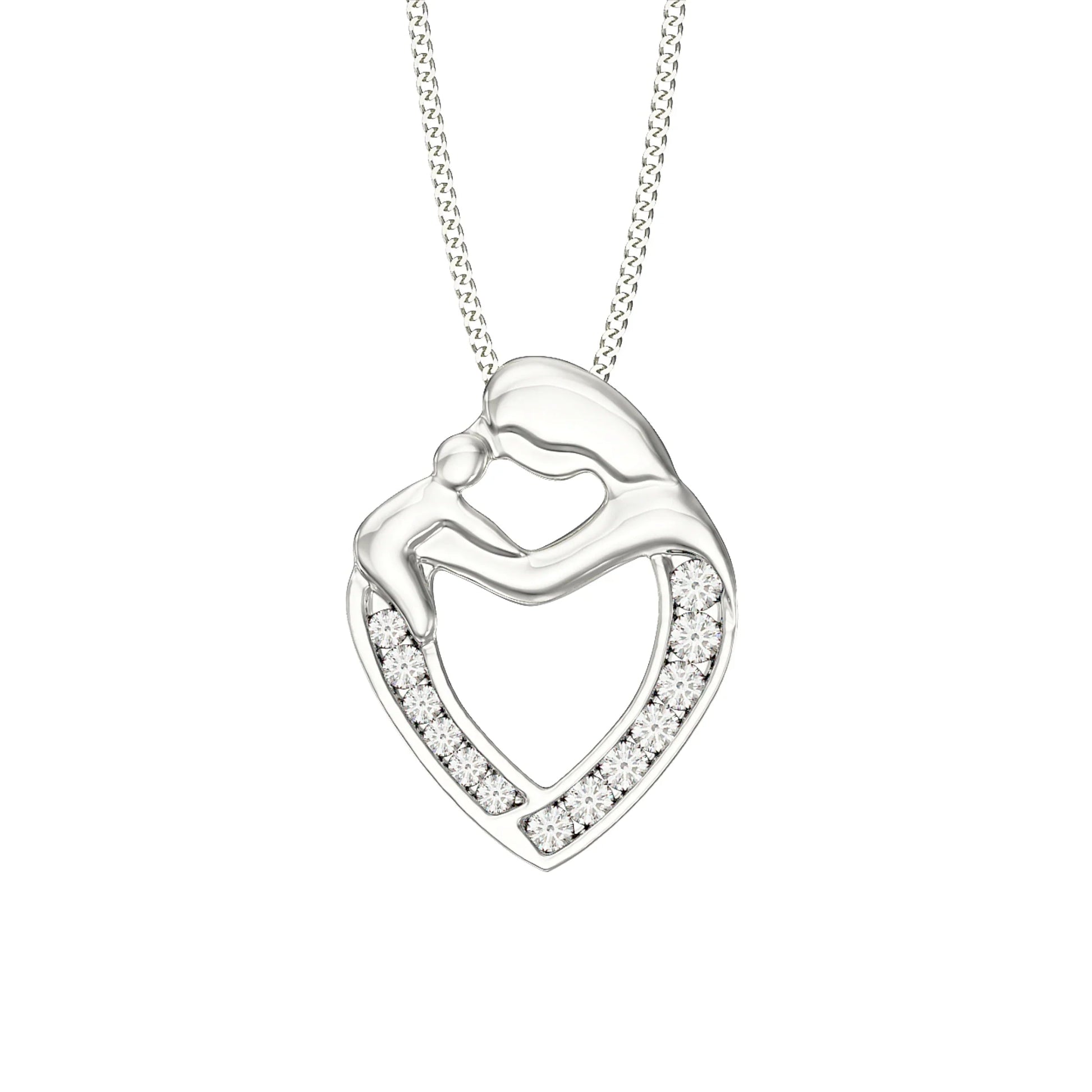 Mother & Child Heart Pendant - Popular trends empire