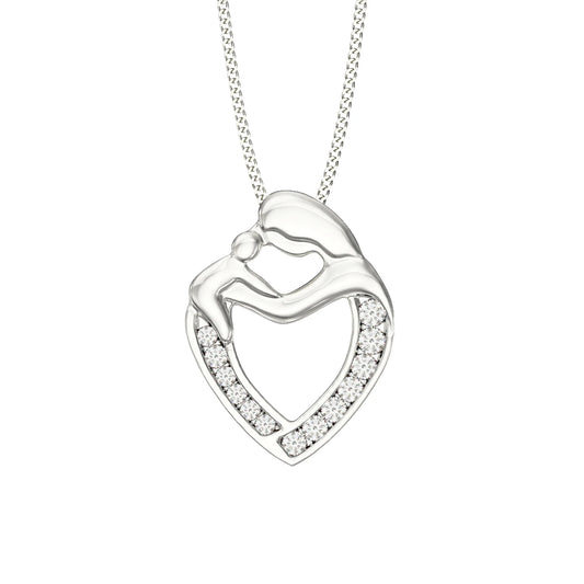 Mother & Child Heart Pendant - Popular trends empire