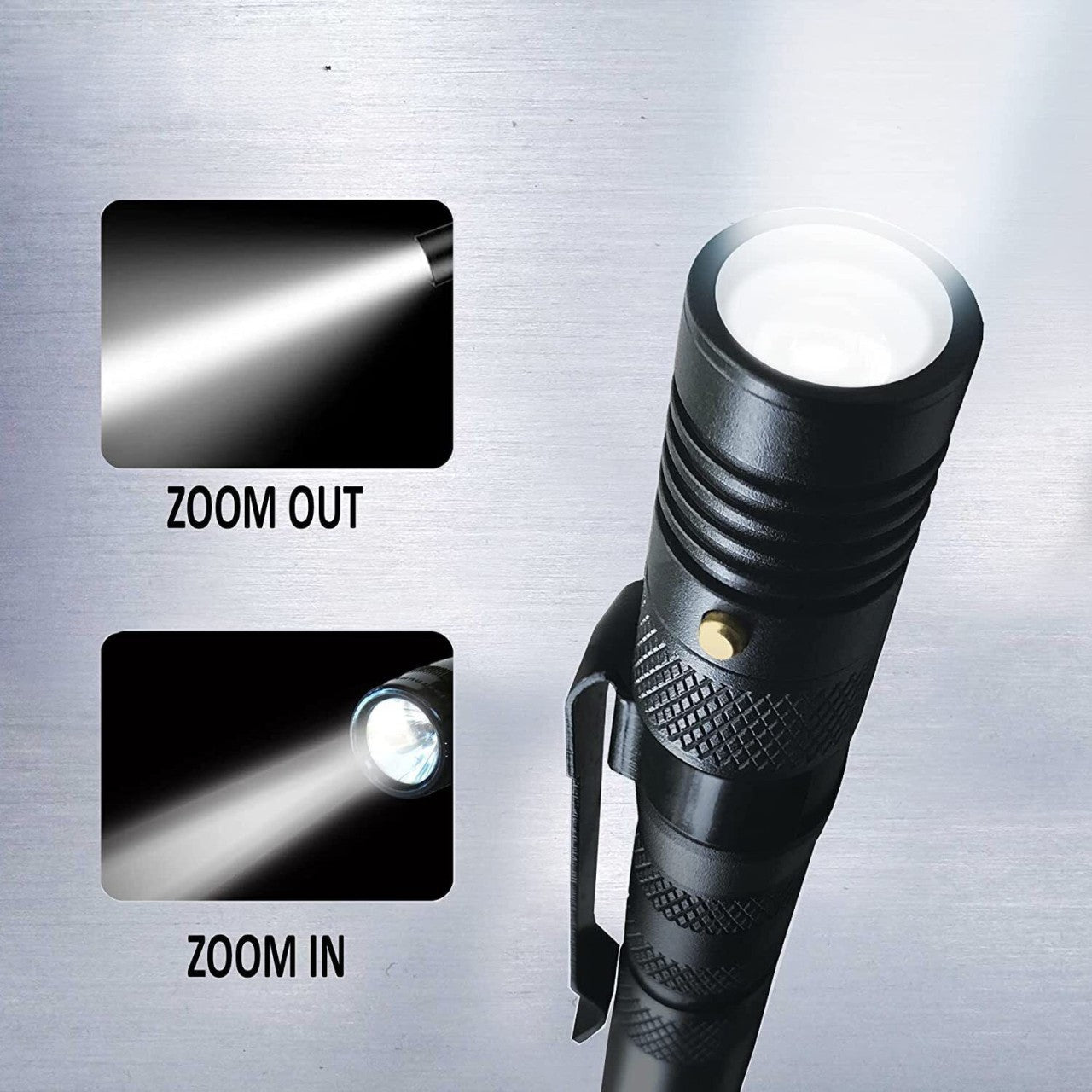 Multi Functional Tac Pen 9 in 1 High Grade Aluminium With Wallet Tool Card - Popular trends empire