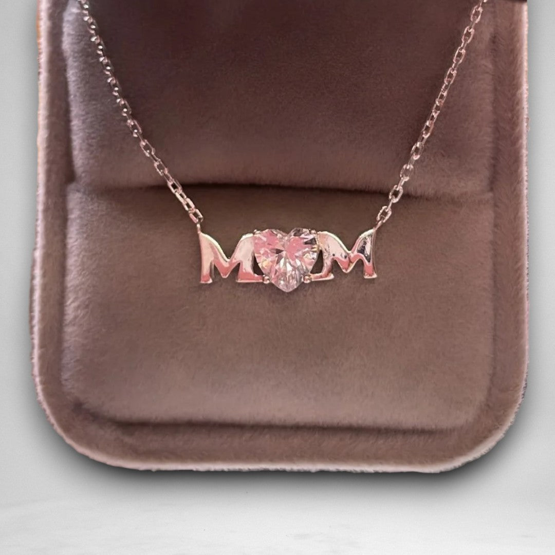 Mum Cubic Zirconia Necklace - Popular trends empire