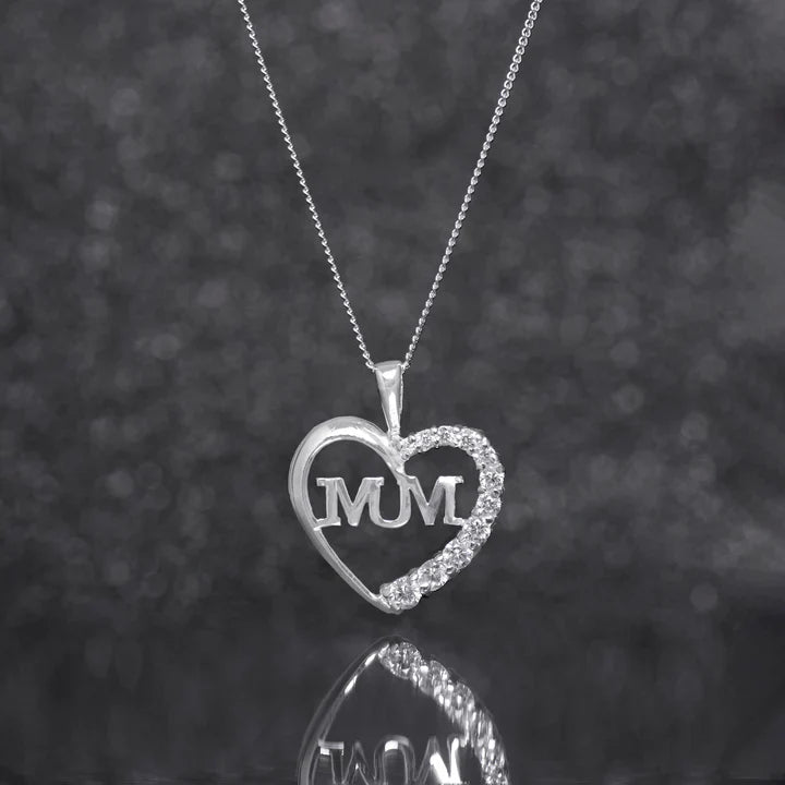 Mum Heart Pendant Necklace - Popular trends empire