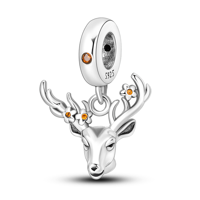 Mystical Spring Deer Dangle Charm - Popular trends empire