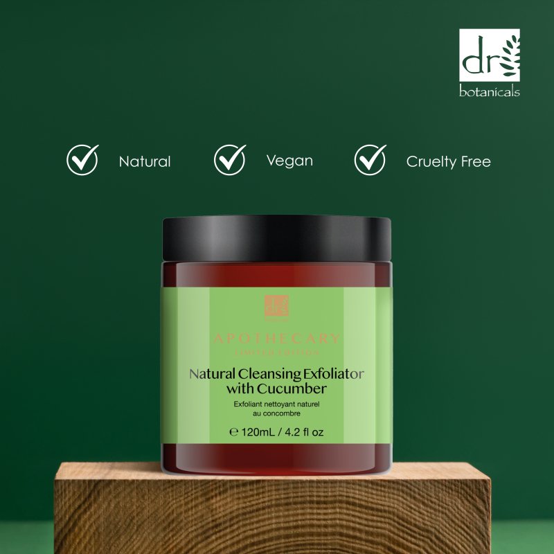 Natural Cleansing Exfoliator with Cucumber 120ml - Popular trends empire