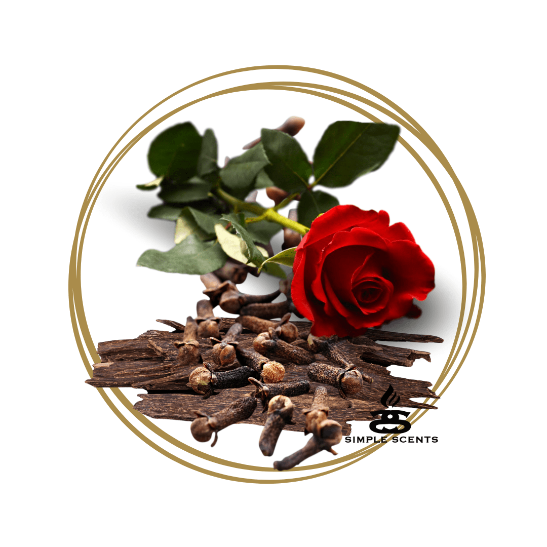 Nix - Simple Scents Luxe Rosé Noir Wooden Wick Soy Candle - Popular trends empire