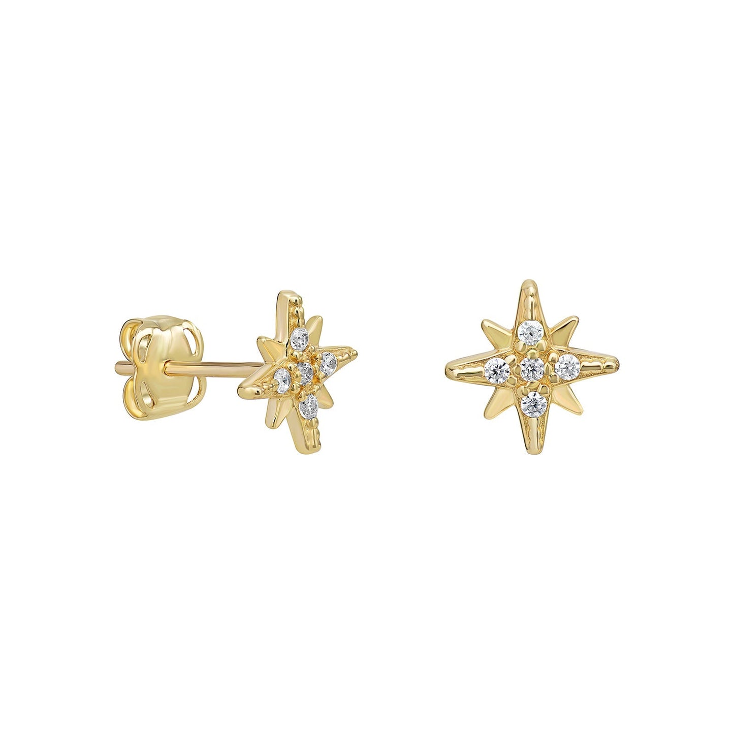 North Star Stud Earrings - Popular trends empire