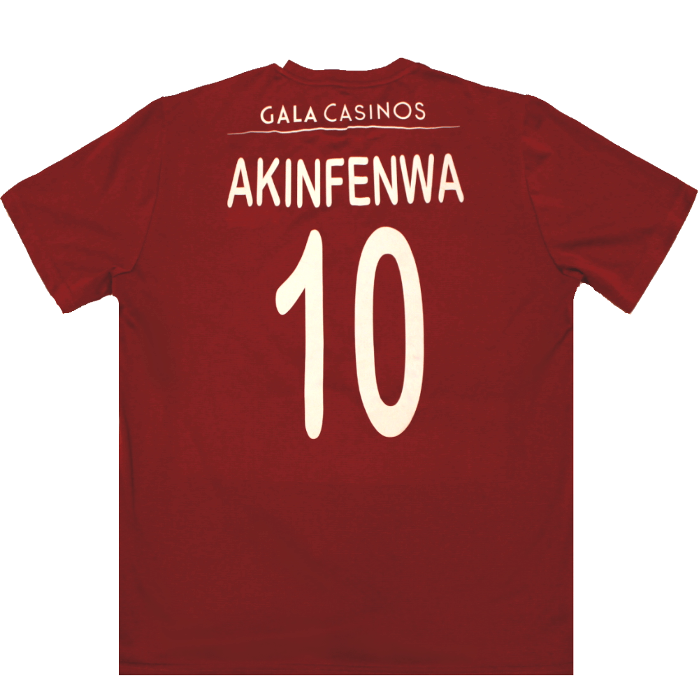 Northampton Town 2012 - 2013 AKINFENWA 10 (Excellent) M - Popular trends empire
