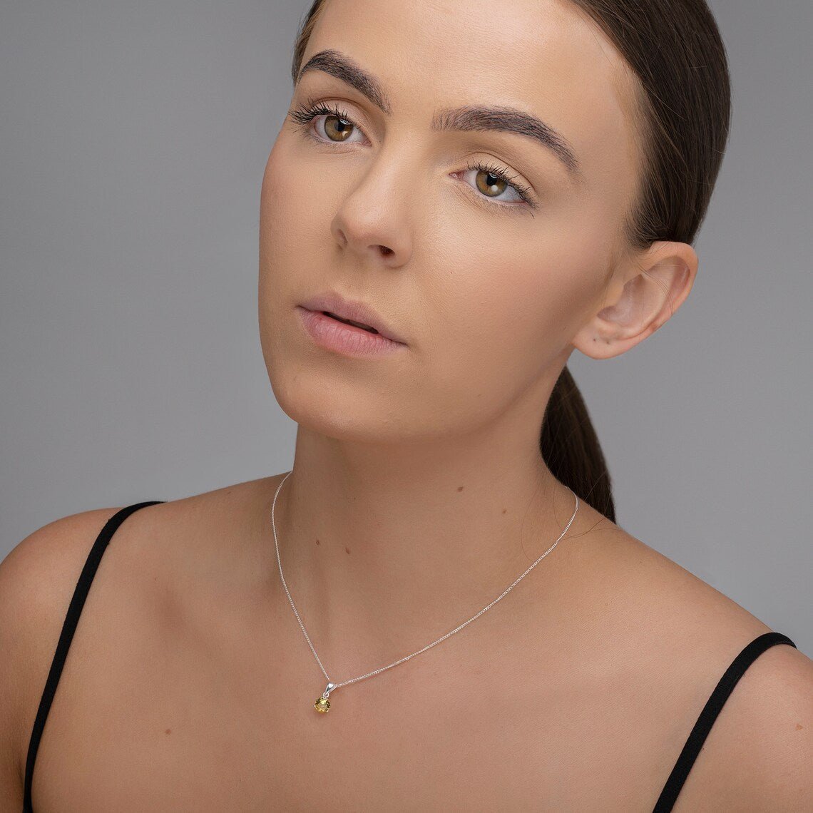 November Birthstone Pendant Necklace - Popular trends empire