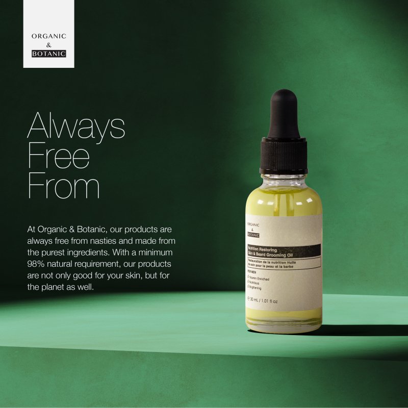 Nutrition Restoring Skin & Beard Grooming Oil 30ml - Popular trends empire