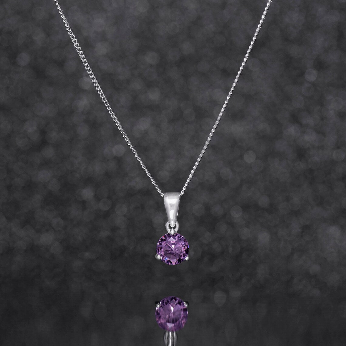 October Birthstone Pendant Necklace - Popular trends empire