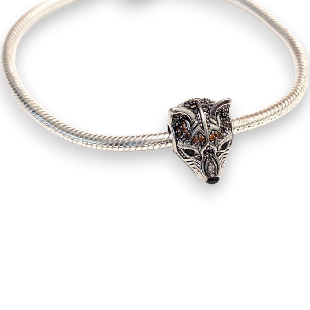 Orange Cubic Zirconia Fox Charm - Popular trends empire