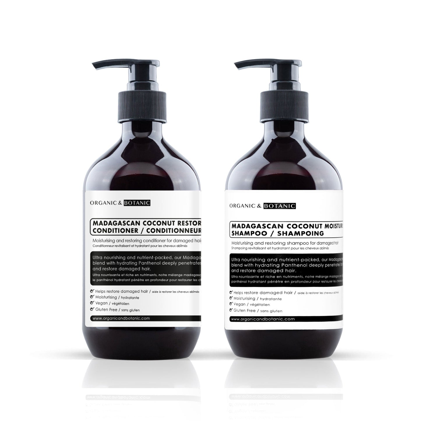 Organic & Botanic Madagascan Coconut Shampoo & Conditioner - Popular trends empire