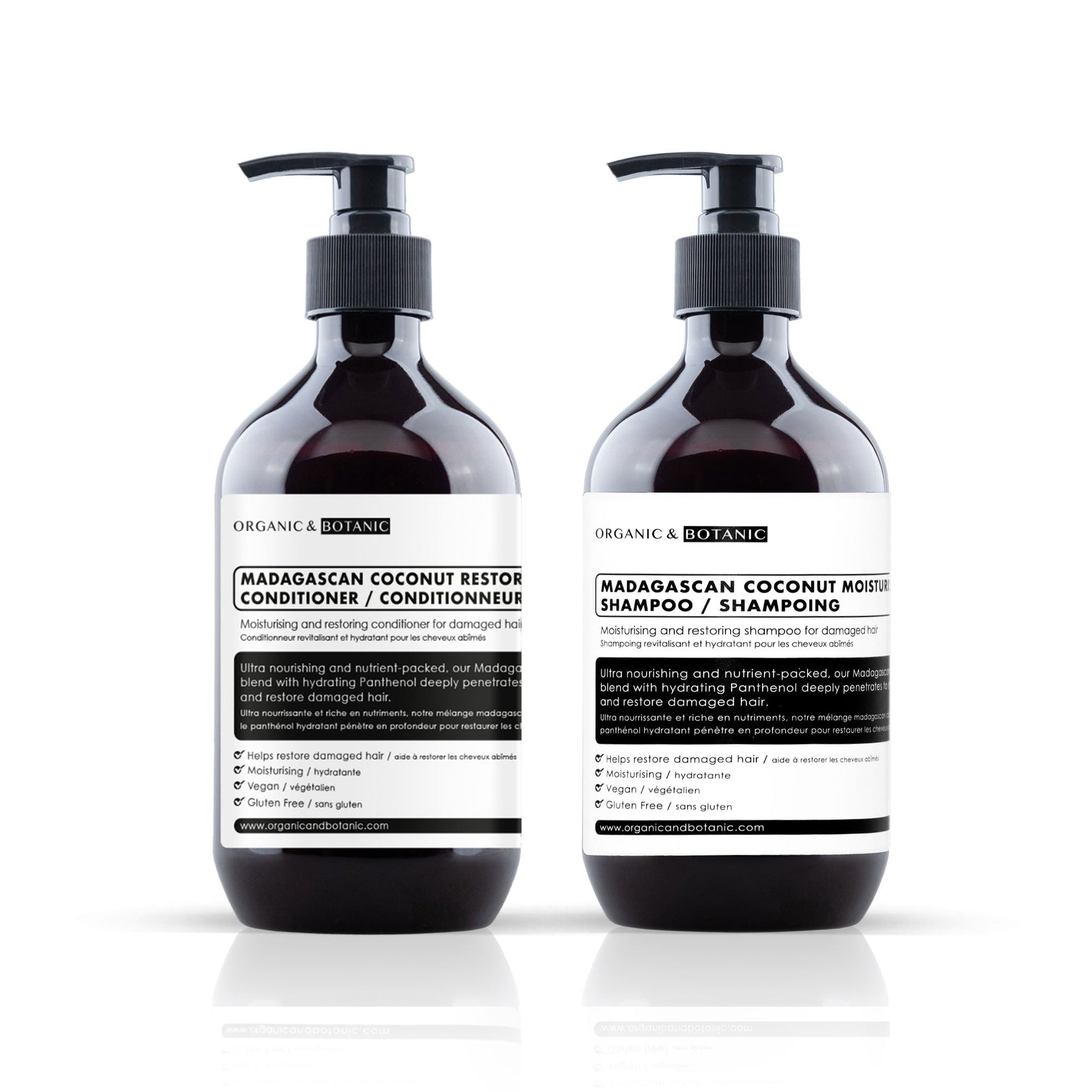 Organic & Botanic Madagascan Coconut Shampoo & Conditioner - Popular trends empire