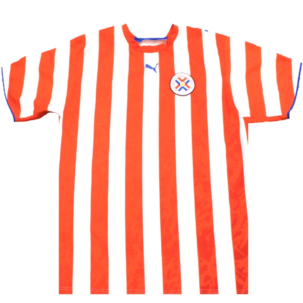 Paraguay 2006 - 2007 Home Shirt (Excellent) XL - Popular trends empire