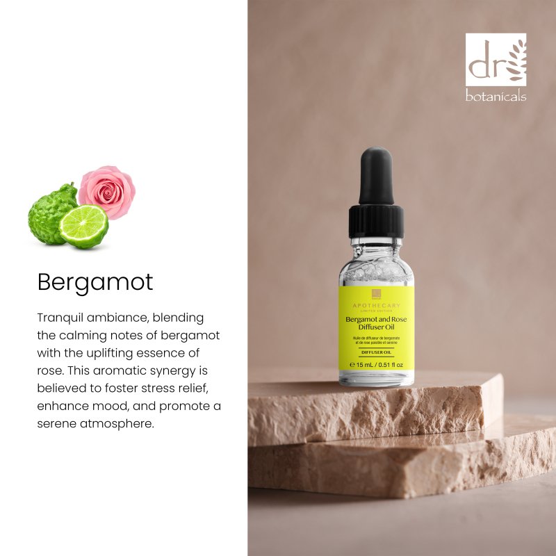 Peaceful & Serene Bergamot & Rose Diffuser Oil 15ml - Popular trends empire