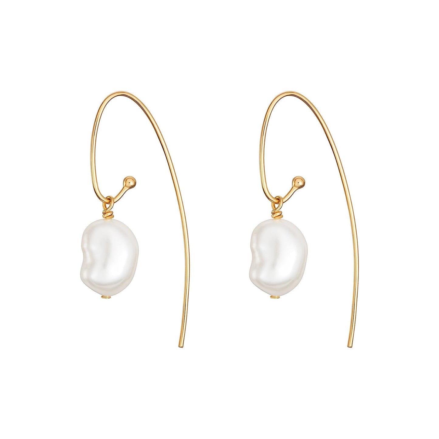 Pearl Drop French Hook Earrings - Popular trends empire