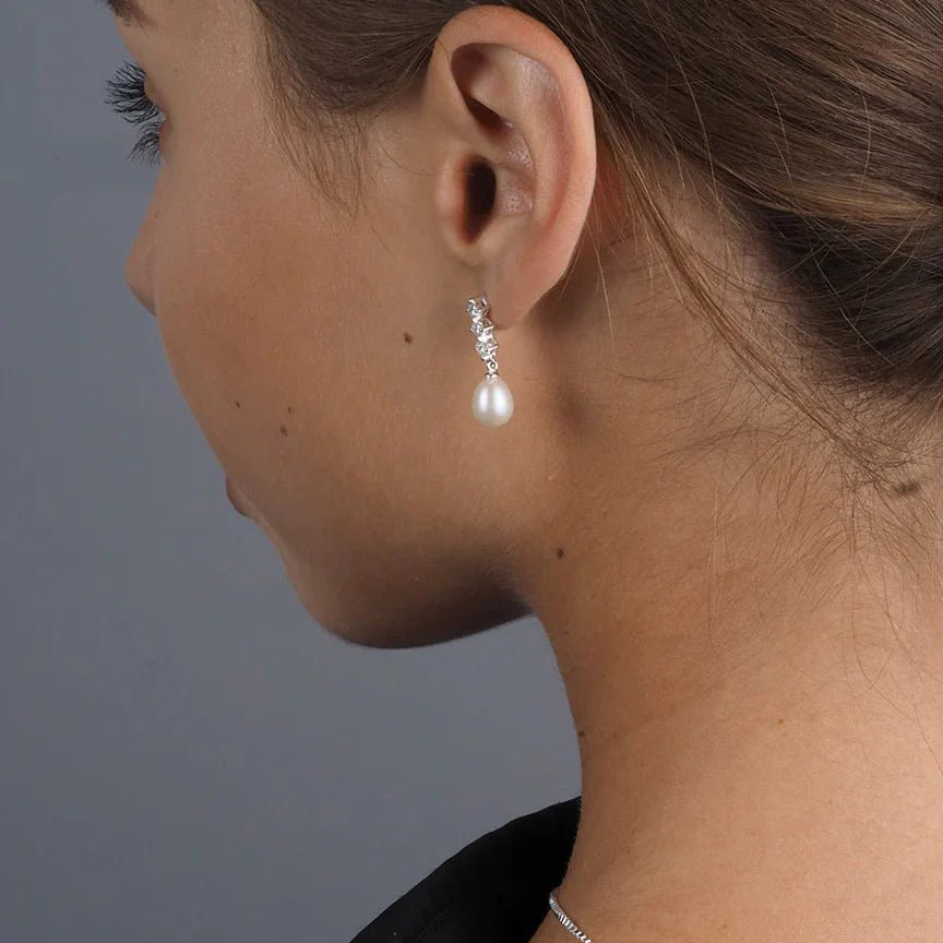 Pearl Drop Statement Earrings - Popular trends empire
