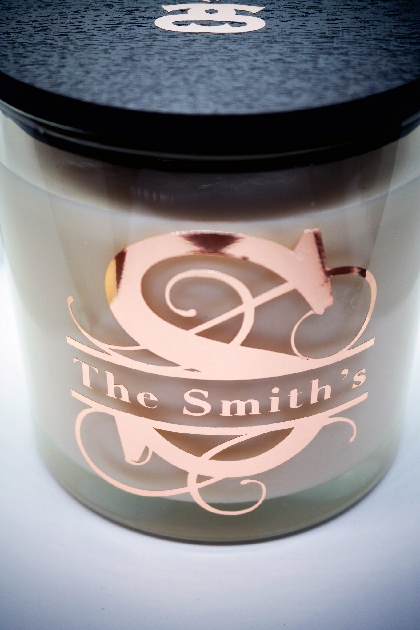 Personalised Simple Scents Grand Opulence 3 Wick Candle | Split Letter Monogram - Popular trends empire