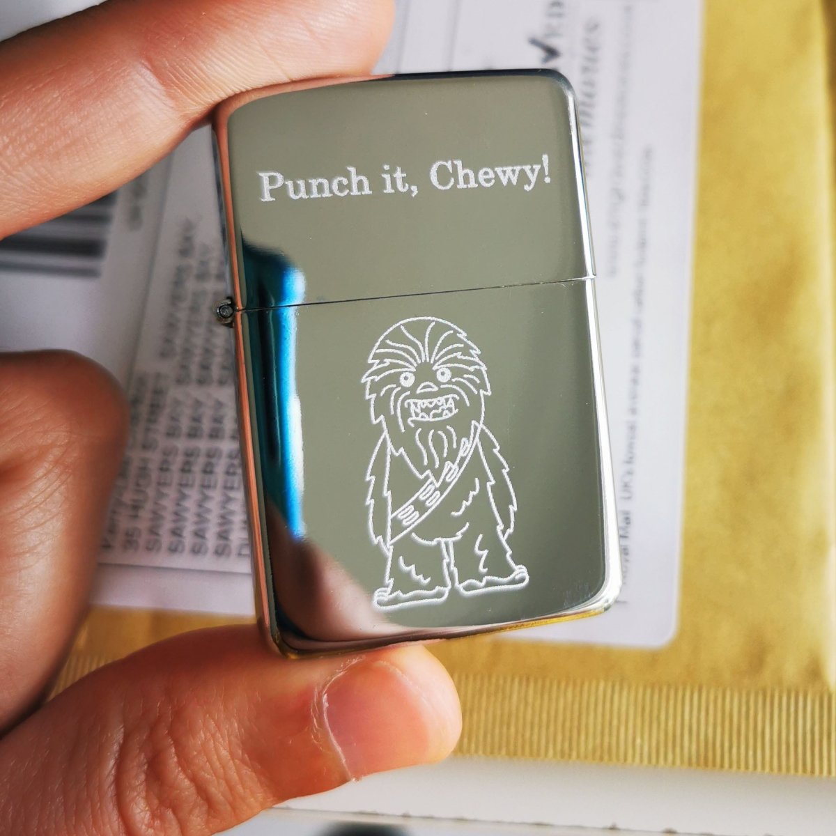 Personalised Zippo Lighter – Custom Text Engraving | Unique Photo Keepsake Gift - Popular trends empire