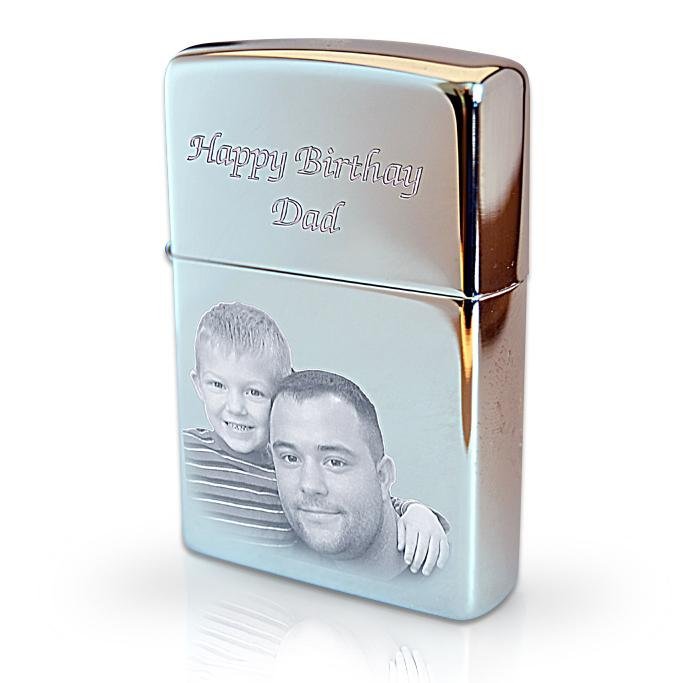 Personalised Zippo Lighter – Custom Text Engraving | Unique Photo Keepsake Gift - Popular trends empire