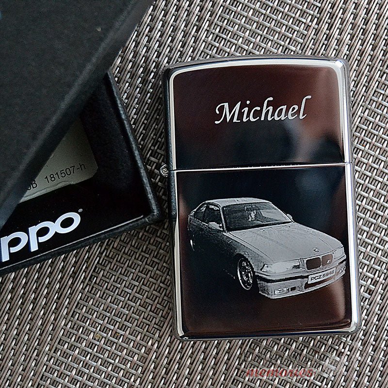 Personalised Zippo Lighter – Custom Text Engraving | Unique Photo Keepsake Gift - Popular trends empire