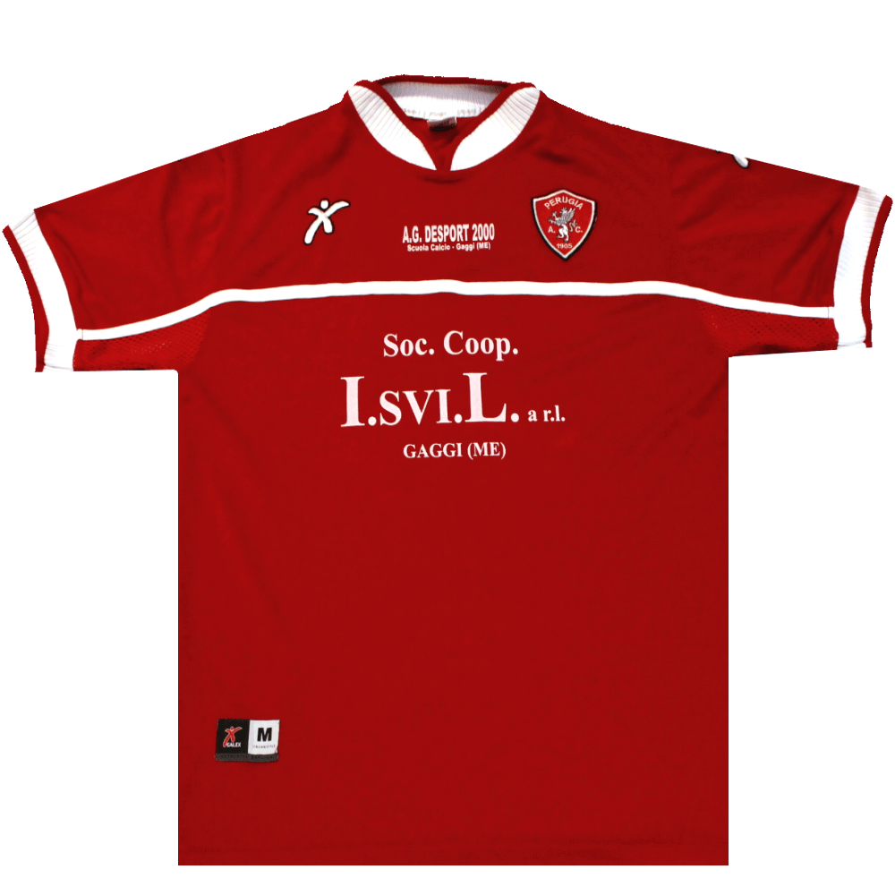 Perugia 2003 - 2004 Home Shirt '39' (Excellent) M - Popular trends empire