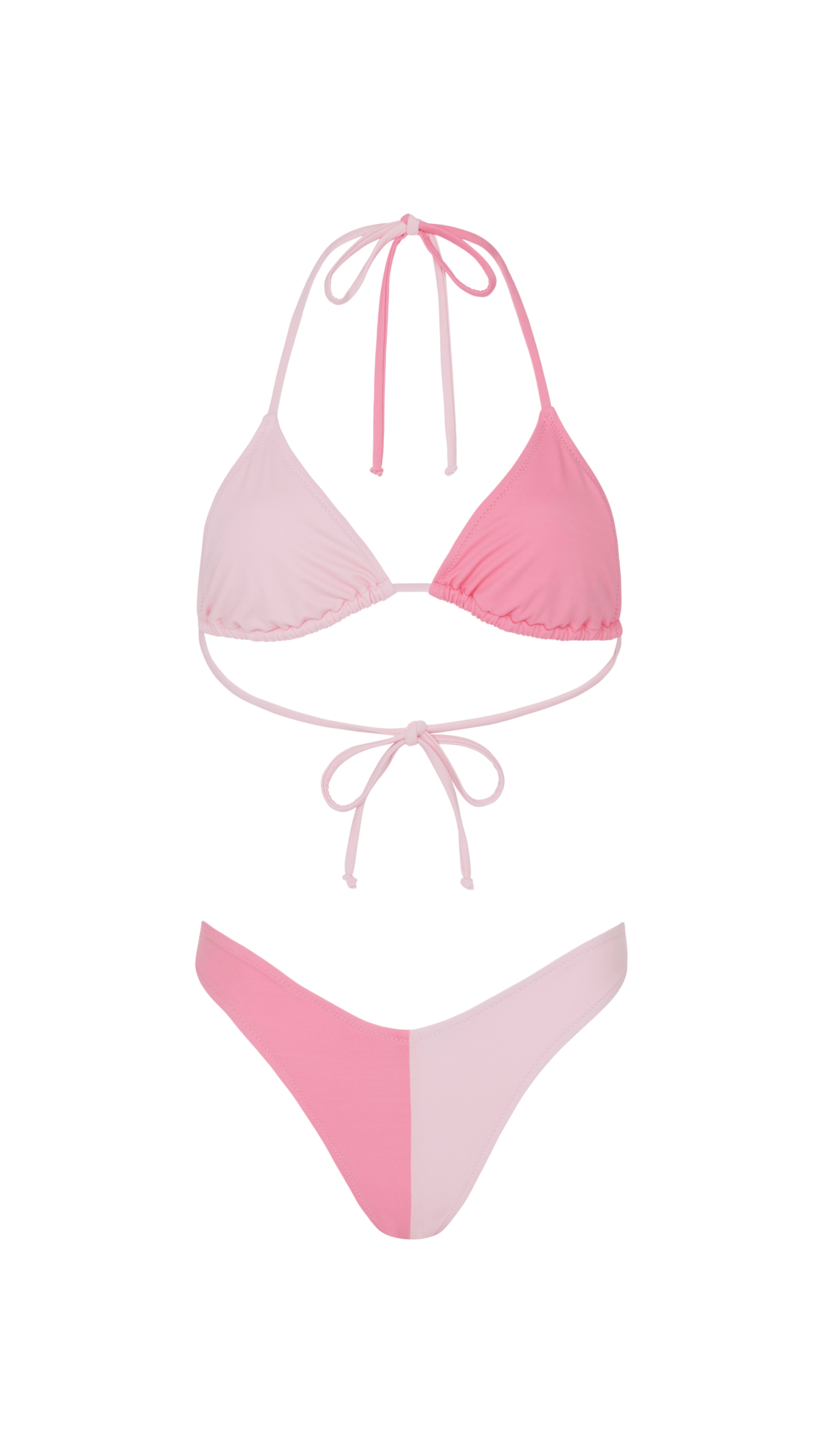 Pink ColourDuo Bikini Bottom - Popular trends empire