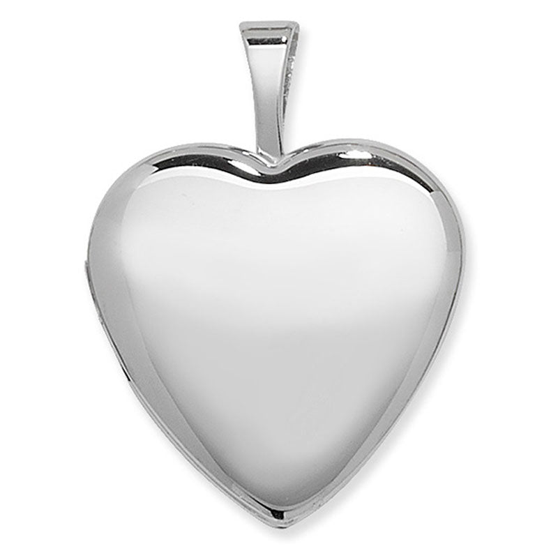 Plain Heart Locket With Necklace - Popular trends empire