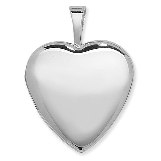 Plain Heart Locket With Necklace - Popular trends empire