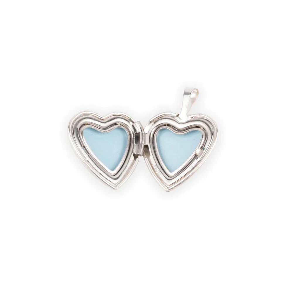 Plain Heart Locket With Necklace - Popular trends empire